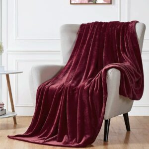 Luxury Ac Blanket Maroon